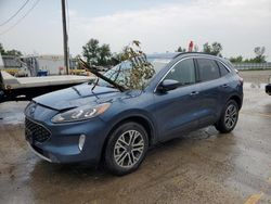 Salvage cars for sale at Pekin, IL auction: 2020 Ford Escape SEL