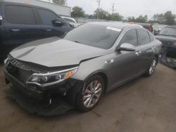 Salvage cars for sale at New Britain, CT auction: 2016 KIA Optima EX