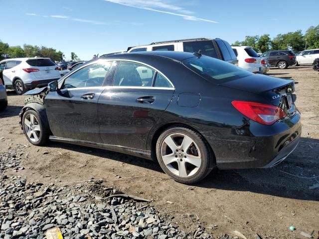 2018 Mercedes-Benz CLA 250 4matic