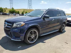 Mercedes-Benz salvage cars for sale: 2017 Mercedes-Benz GLS 550 4matic