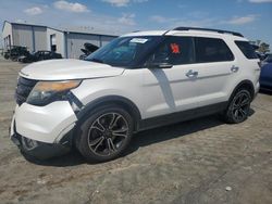 Salvage cars for sale at Tulsa, OK auction: 2014 Ford Explorer Sport