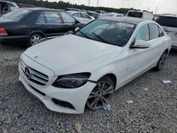 Mercedes-Benz C 300 4matic salvage cars for sale: 2015 Mercedes-Benz C 300 4matic