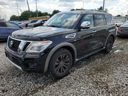 Nissan Armada salvage cars for sale: 2017 Nissan Armada Platinum