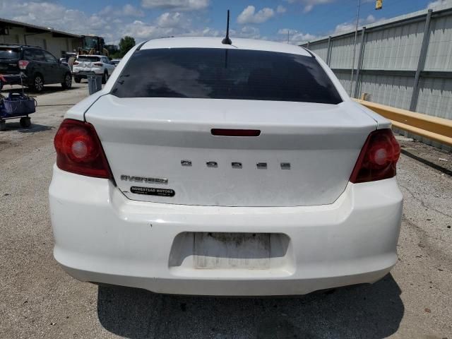 2013 Dodge Avenger SE