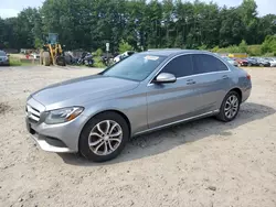 Mercedes-Benz C 300 4matic salvage cars for sale: 2015 Mercedes-Benz C 300 4matic