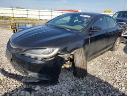 Chrysler 200 S salvage cars for sale: 2015 Chrysler 200 S