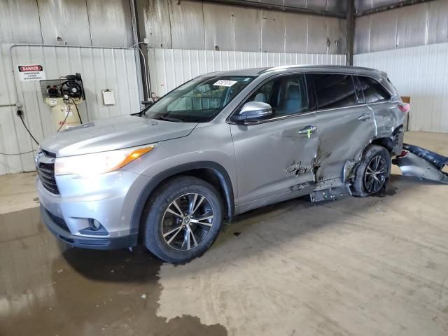 2016 Toyota Highlander XLE