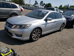 Carros salvage para piezas a la venta en subasta: 2014 Honda Accord Sport