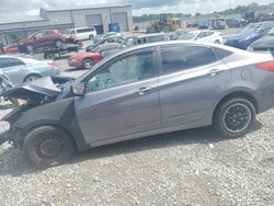 Salvage cars for sale from Copart Earlington, KY: 2013 Hyundai Accent GLS