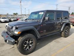 Jeep salvage cars for sale: 2021 Jeep Wrangler Unlimited Rubicon