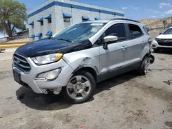 Ford salvage cars for sale: 2019 Ford Ecosport SE