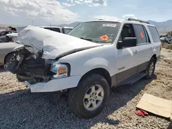 Salvage cars for sale at Magna, UT auction: 2007 Ford Expedition XLT