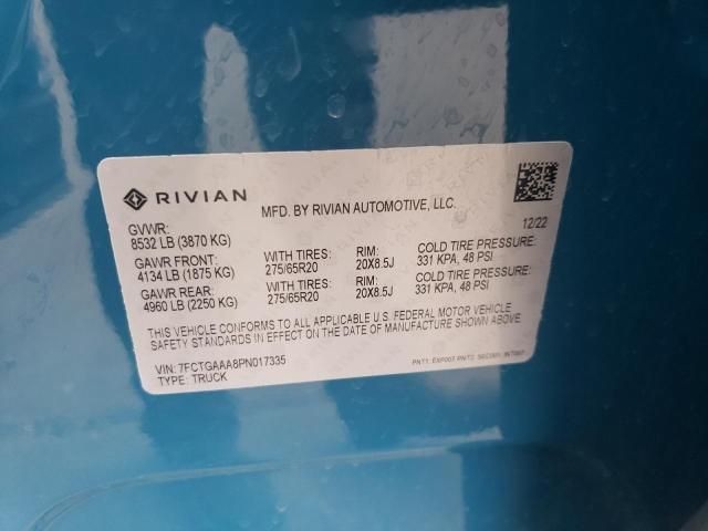 2023 Rivian R1T Adventure