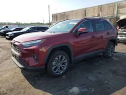 Salvage cars for sale at auction: 2022 Toyota Rav4 XLE Premium