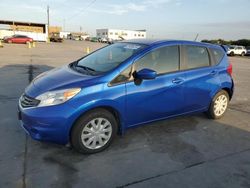 Salvage cars for sale at Grand Prairie, TX auction: 2016 Nissan Versa Note S