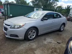 Chevrolet Malibu ls salvage cars for sale: 2015 Chevrolet Malibu LS