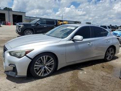 Infiniti Q50 Luxe salvage cars for sale: 2018 Infiniti Q50 Luxe