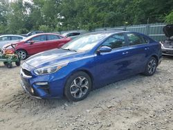 KIA Forte salvage cars for sale: 2020 KIA Forte FE