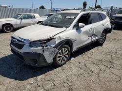 Salvage cars for sale at Van Nuys, CA auction: 2020 Subaru Outback Premium