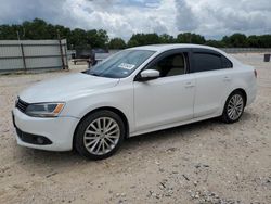 Salvage cars for sale at New Braunfels, TX auction: 2014 Volkswagen Jetta TDI