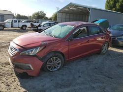 Salvage cars for sale at Midway, FL auction: 2015 Hyundai Sonata SE