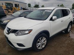 Salvage cars for sale at Elgin, IL auction: 2016 Nissan Rogue S