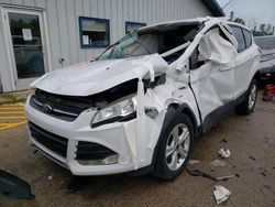 Salvage cars for sale at Pekin, IL auction: 2015 Ford Escape SE