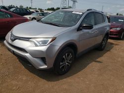 Salvage cars for sale at Elgin, IL auction: 2016 Toyota Rav4 LE