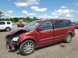 Salvage cars for sale from Copart Des Moines, IA: 2014 Chrysler Town & Country Touring