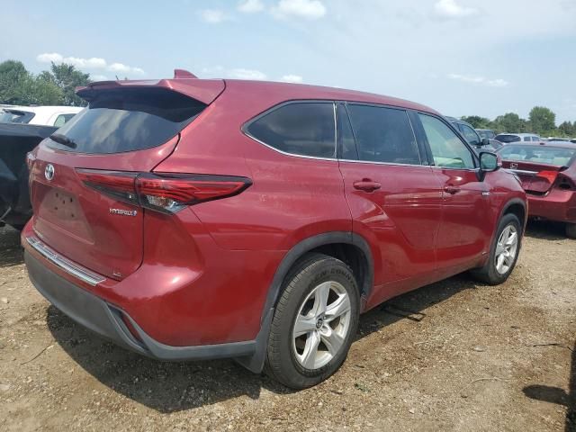 2021 Toyota Highlander Hybrid LE