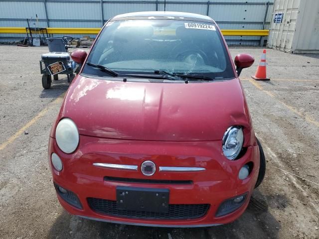 2012 Fiat 500 Sport