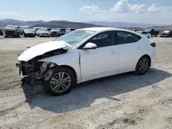 Salvage cars for sale at North Las Vegas, NV auction: 2018 Hyundai Elantra SEL