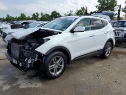 Salvage cars for sale at Bridgeton, MO auction: 2017 Hyundai Santa FE Sport