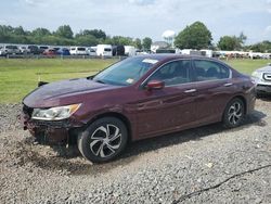 Honda salvage cars for sale: 2017 Honda Accord LX