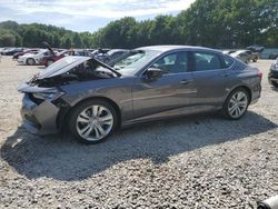 Salvage cars for sale at North Billerica, MA auction: 2021 Acura TLX Technology