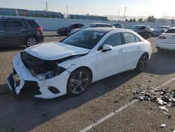 Salvage cars for sale at Van Nuys, CA auction: 2019 Mercedes-Benz A 220