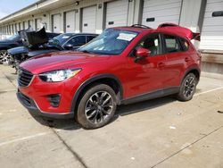 Salvage cars for sale from Copart Louisville, KY: 2016 Mazda CX-5 GT