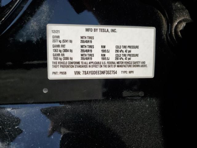 2022 Tesla Model Y