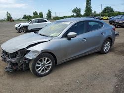 Salvage cars for sale at Montreal Est, QC auction: 2015 Mazda 3 Touring