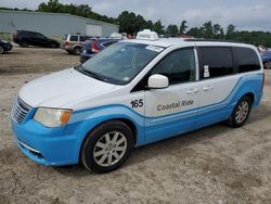 Salvage cars for sale at Hampton, VA auction: 2015 Chrysler Town & Country Touring