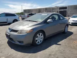 Salvage cars for sale at Fredericksburg, VA auction: 2007 Honda Civic LX