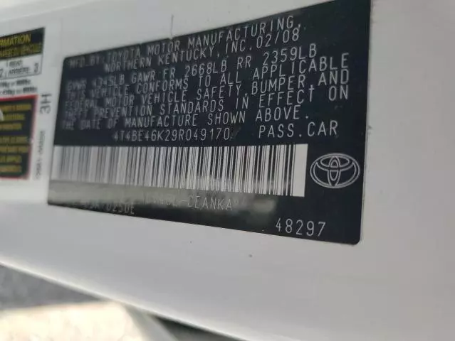 2009 Toyota Camry Base