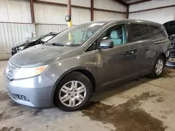 Honda salvage cars for sale: 2012 Honda Odyssey LX