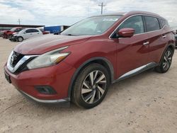 Salvage cars for sale at Andrews, TX auction: 2015 Nissan Murano S