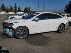 Chevrolet salvage cars for sale: 2021 Chevrolet Malibu LT