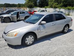 Salvage cars for sale from Copart Fairburn, GA: 2003 Honda Accord LX