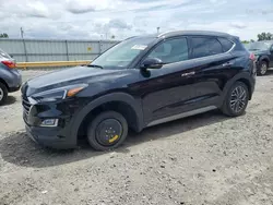 Salvage cars for sale at Dyer, IN auction: 2021 Hyundai Tucson Limited