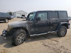 Jeep salvage cars for sale: 2017 Jeep Wrangler Unlimited Sahara