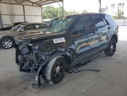 Ford salvage cars for sale: 2019 Ford Explorer Police Interceptor