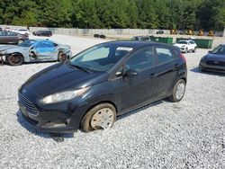 Salvage cars for sale at Gainesville, GA auction: 2016 Ford Fiesta S